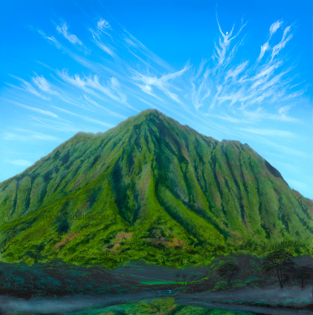 Konahuanui Giclee on Giclee Canvas Print or Metal Print