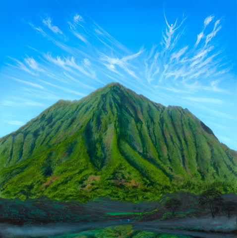Konahuanui Giclee on Giclee Canvas Print or Metal Print