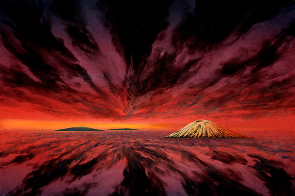 Haleakala Giclee Canvas Print or Metal Print