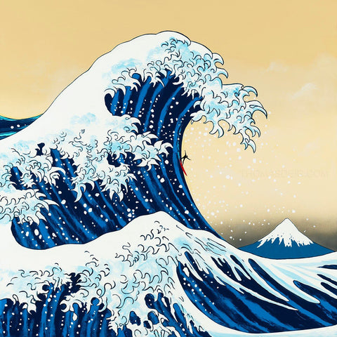 Japan Olympics Surfing Giclee