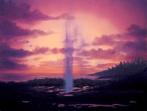 Kauai Spouting Horn Giclee