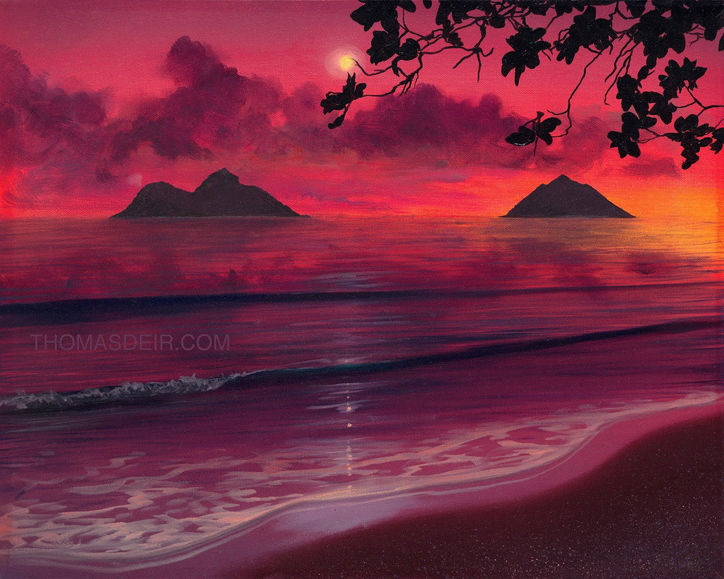 Lanikai Sunrise Giclee