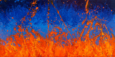 Lava 15 Giclee Canvas Print or Metal Print