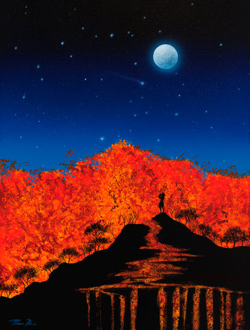 Lava Conch Shell 39 Giclee Canvas Print or Metal Print