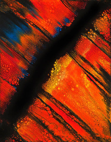 Lavascape Banana Leaf 62 Giclee Canvas Print or Metal Print