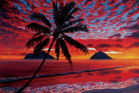 Mokulua Fireclouds Giclee