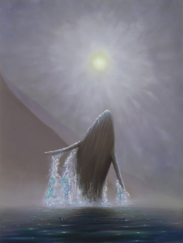 Morning Breach Giclee Canvas Print or Metal Print