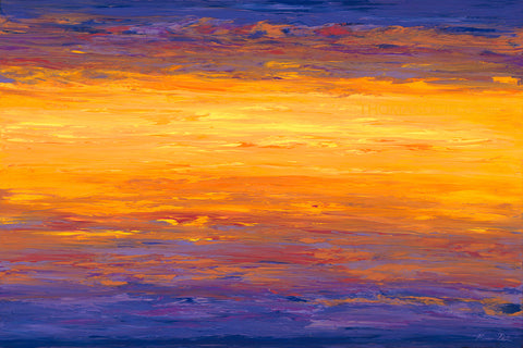 New Day Sunrise Giclee Canvas Print or Metal Print