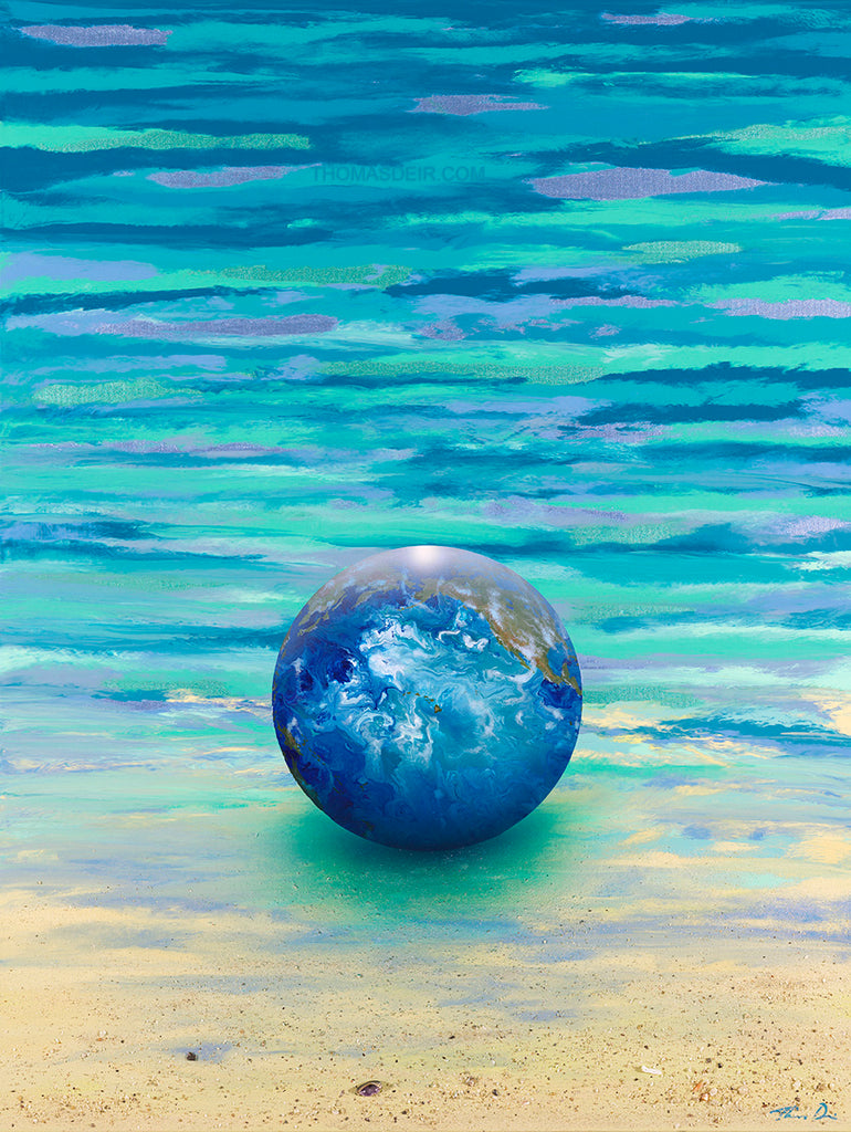 Our World Hawaii Giclee Canvas Print or Metal Print