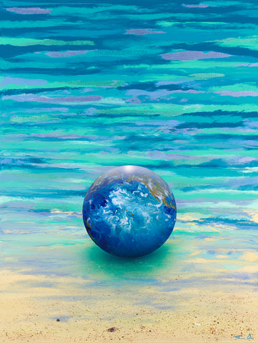 Our World Hawaii Giclee Canvas Print or Metal Print