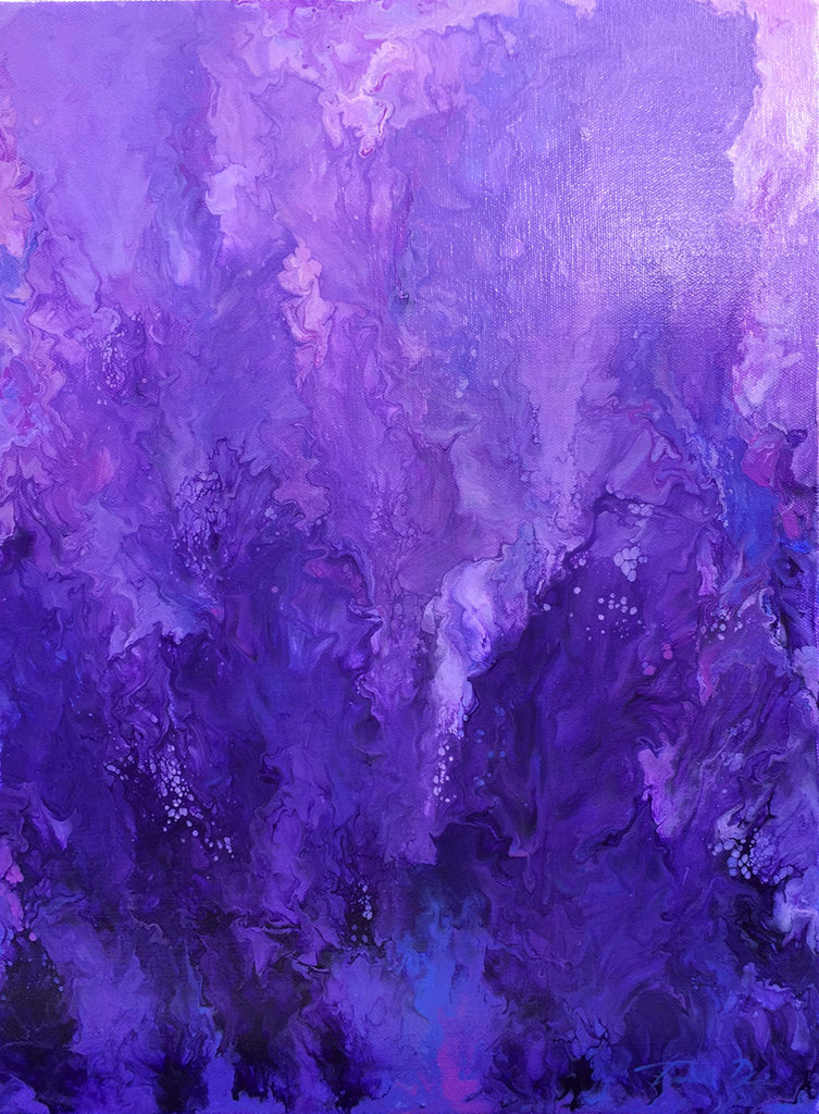 Purple Rain Painting