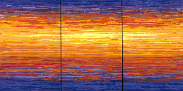 Sunrise_Sunset_Triptych_36x72_