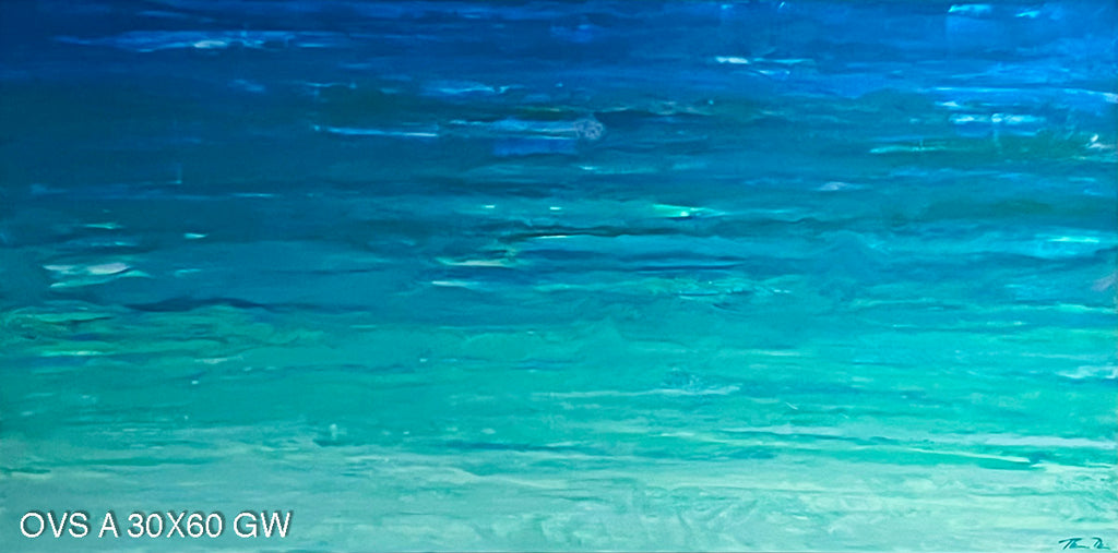 Ocean View Series A 60x30 GW Painting