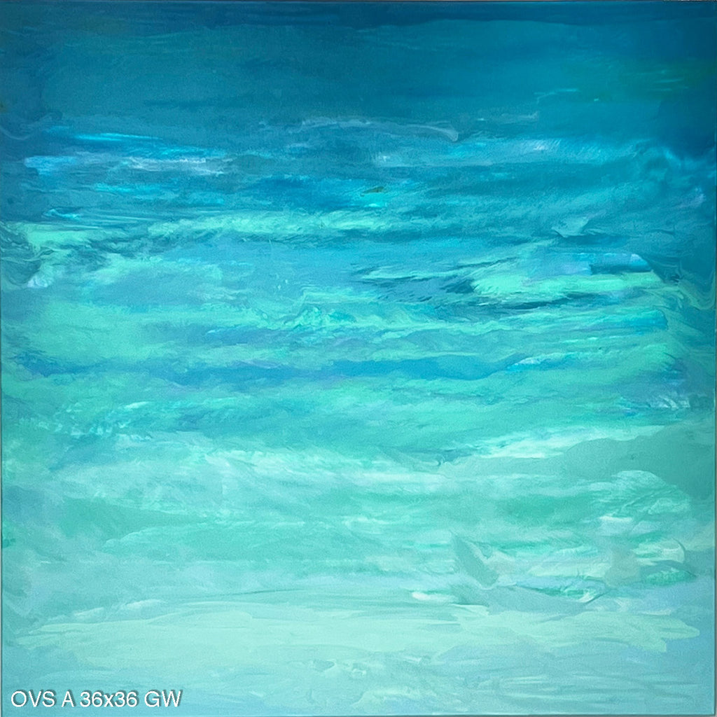 Ocean View Series A 36x36 GW Painting