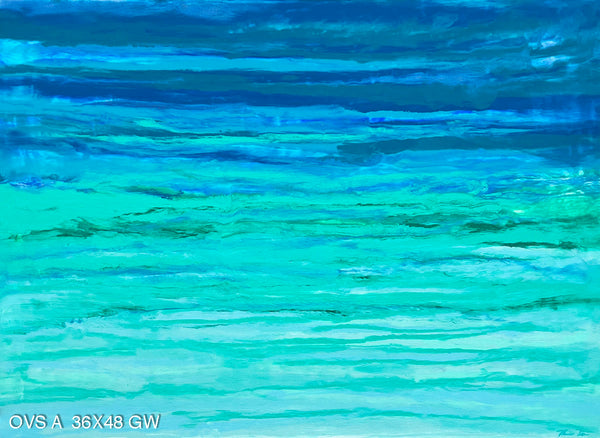Ocean View Series A 48x36 GW Painting