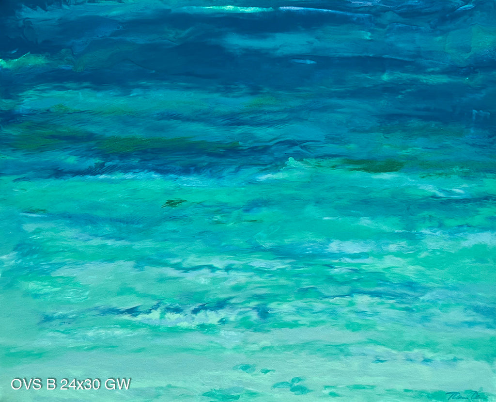 Ocean View Series B 30x24 GW Painting