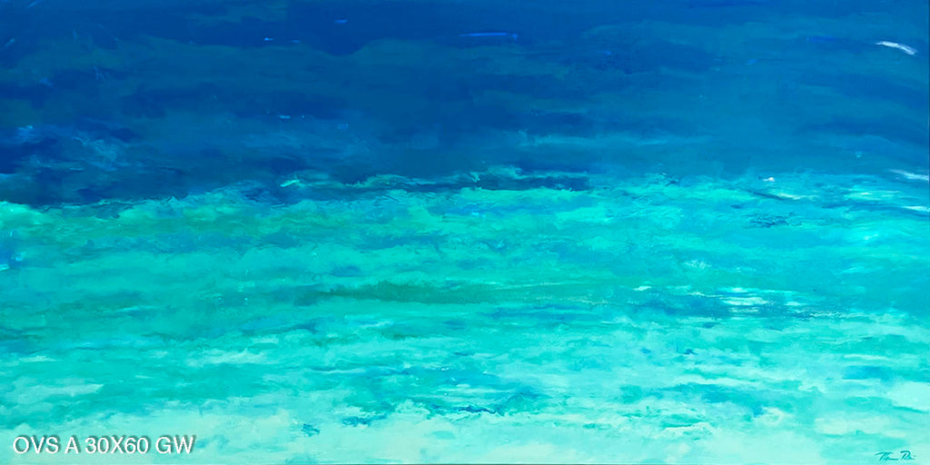Ocean View Series B 60x30 GW Painting