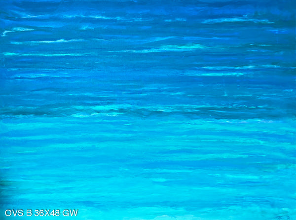 Ocean View Series B 48x36 GW Painting