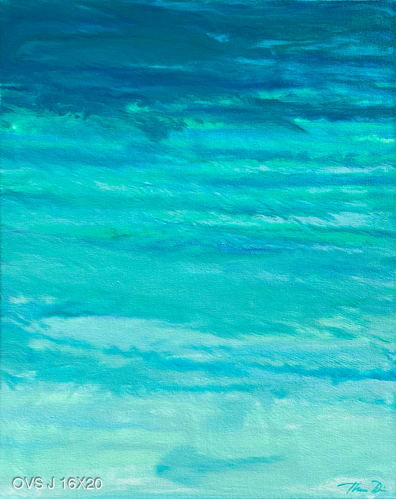 Ocean View Series J 16x20 Painting