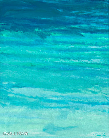 Ocean View Series J 16x20 Painting