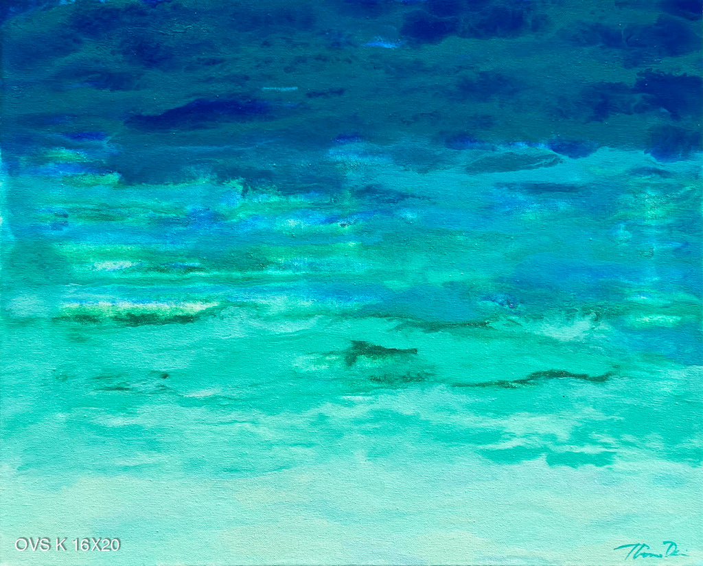 Ocean View Series K 20x16 Painting