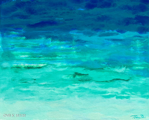 Ocean View Series K 20x16 Painting