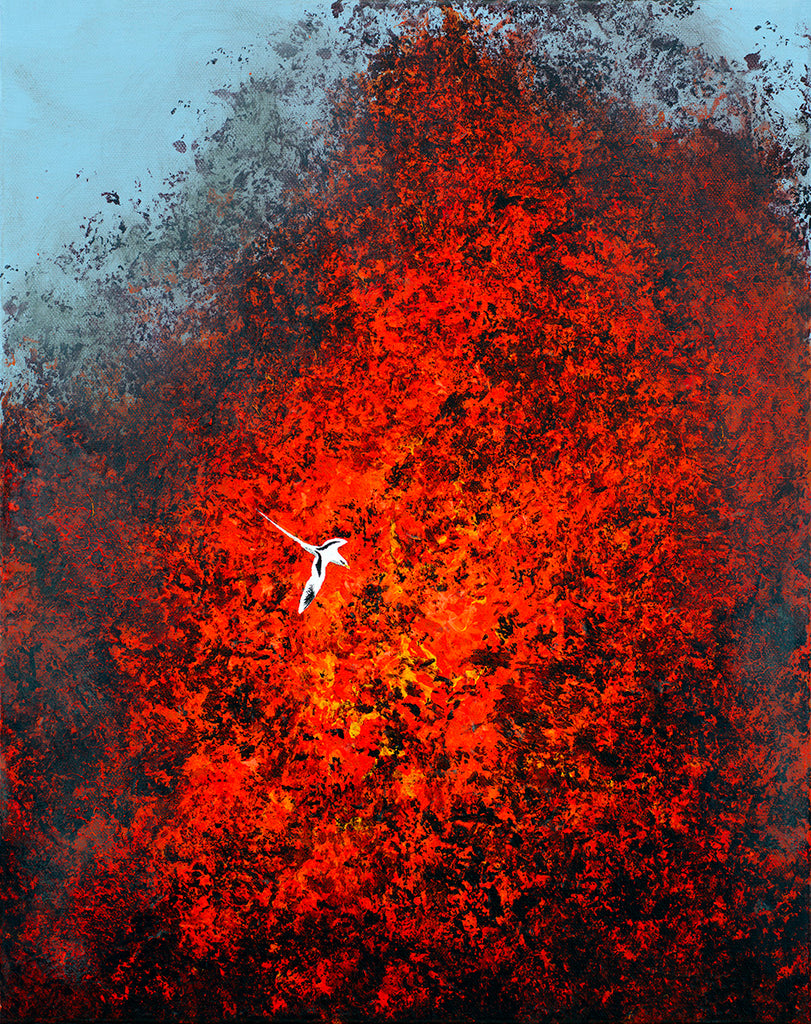 Pele's Fury Giclee on Canvas or Metal Print