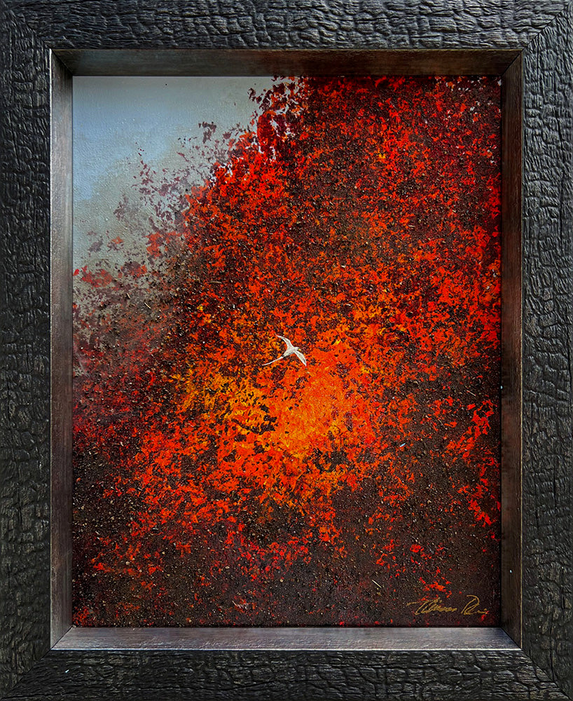 Pele's Fury 2 11x14 Painting