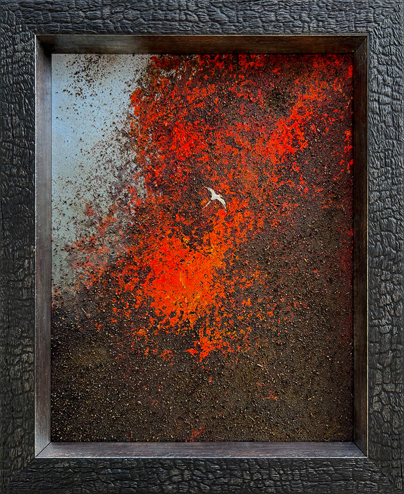 Pele's Fury 4 11x14 Painting