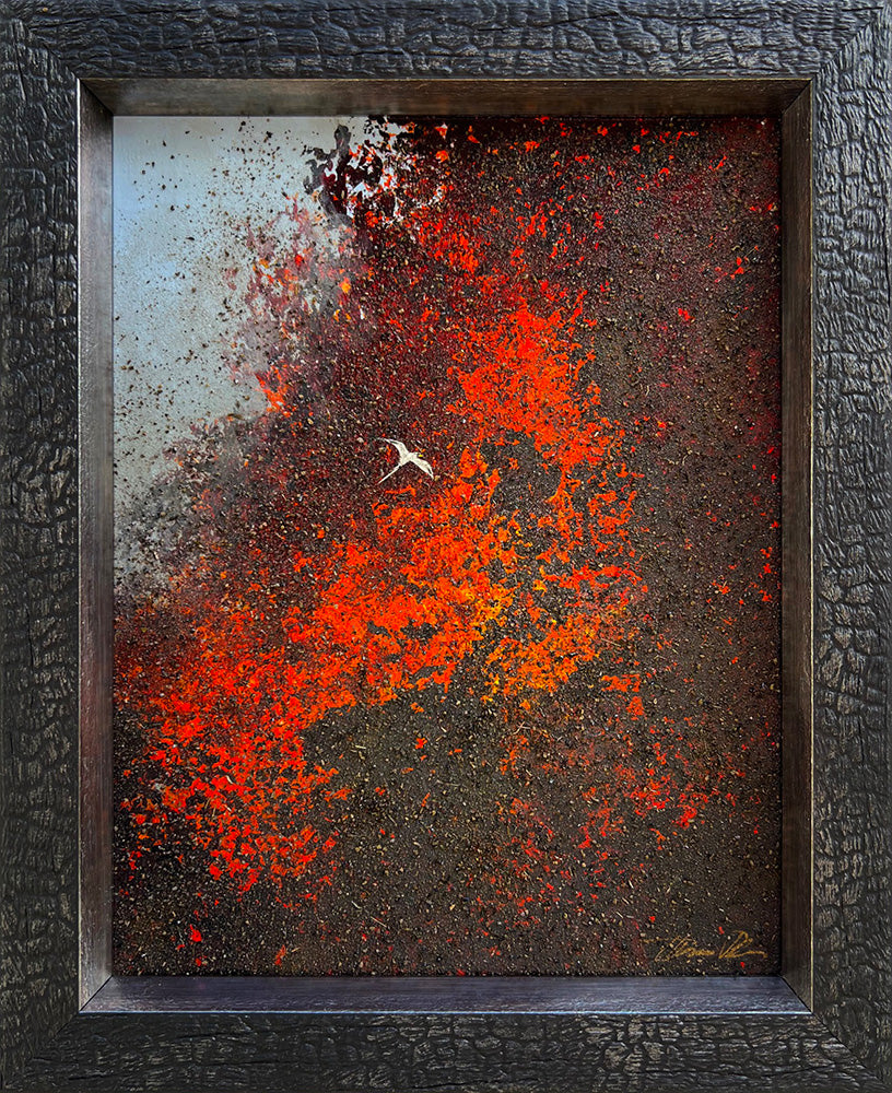 Pele's Fury 5 11x14 Painting