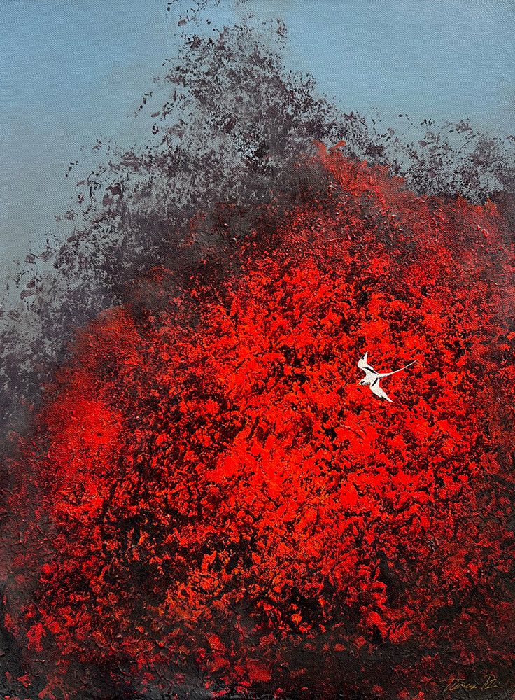 Pele's Fury 9 18x24 Painting