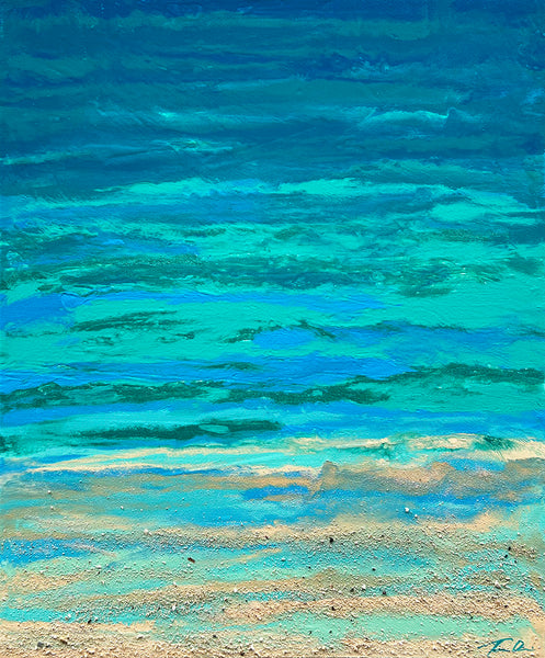 Turquoise Beach 2 20x24 Painting