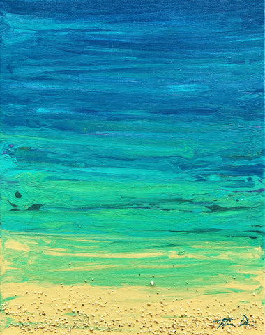Beached 1 11x14 Painting