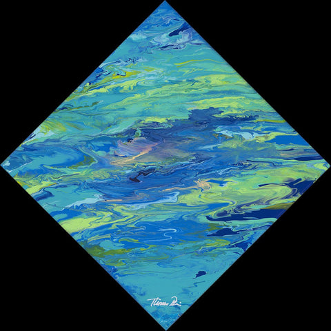 Ocean Diamond 51 12x12 Painting