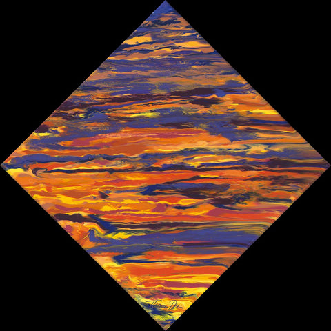 Sunset Diamond 59 12x12 Painting