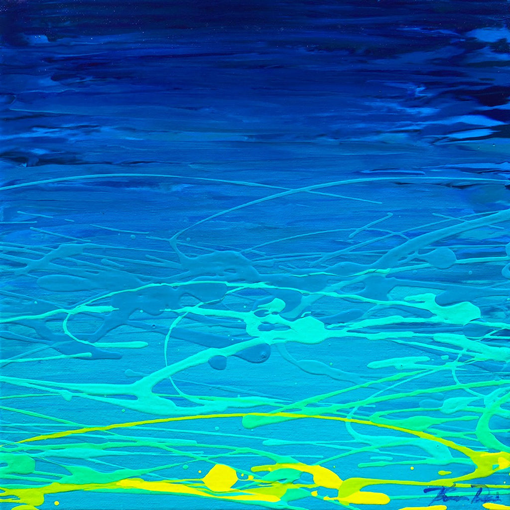 Ocean Reflection 60 12x12 Painting