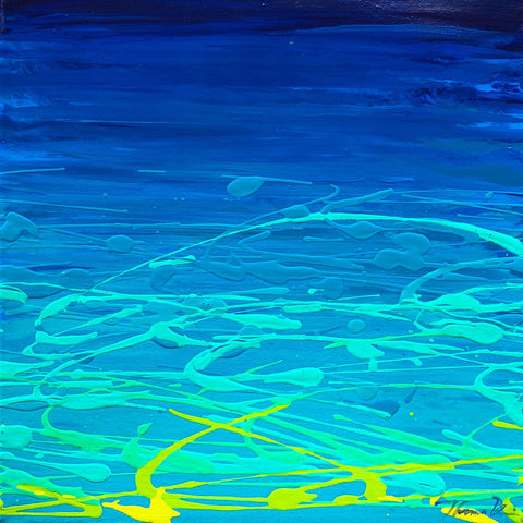 Ocean Reflection 62 12x12 Painting