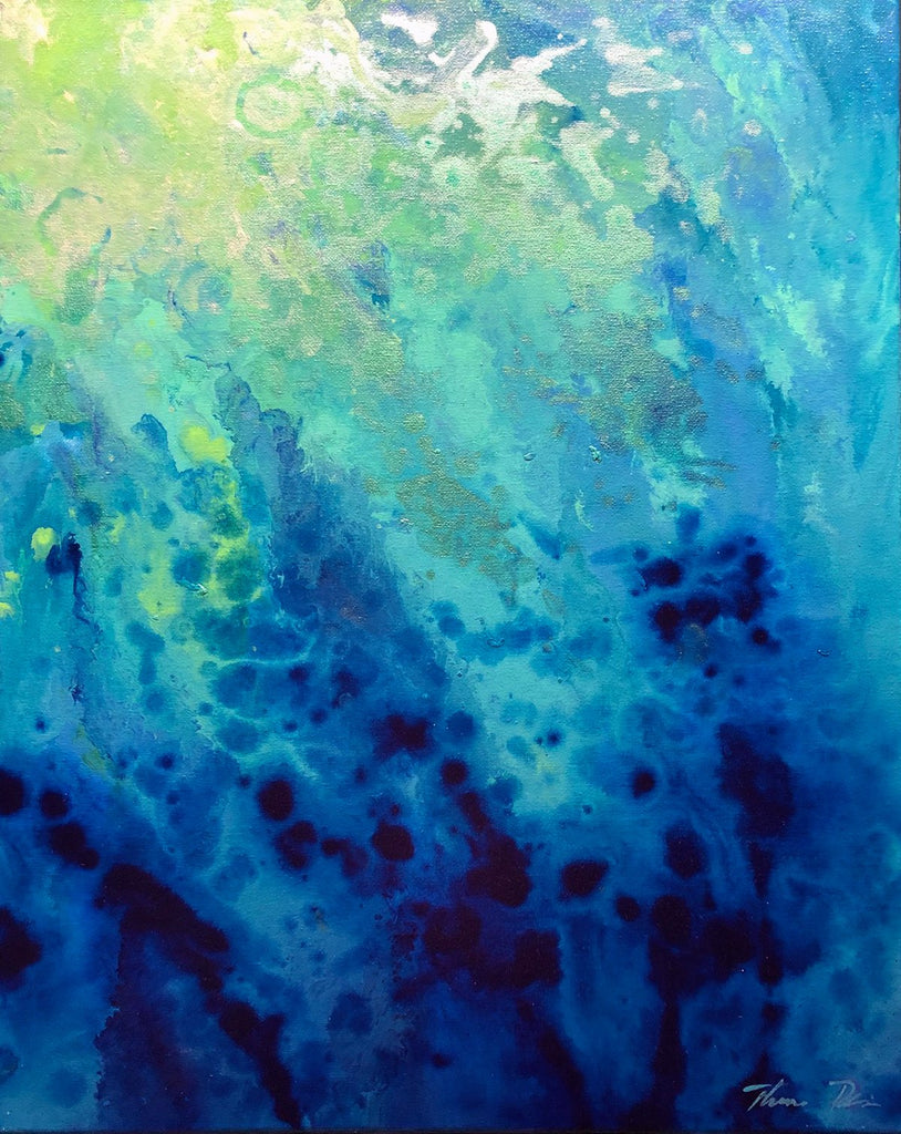 Oceans of Emotions 6 16X20 Painting