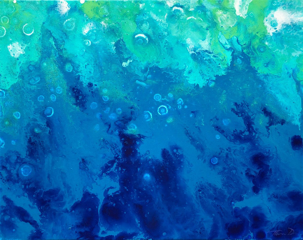 Oceans of Emotions 8 20X16 Painting