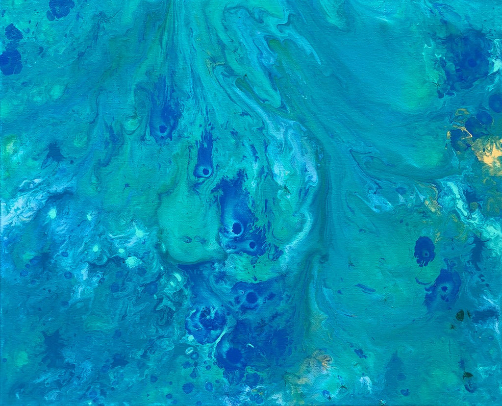 Oceans of Emotions 9 20X16 Painting