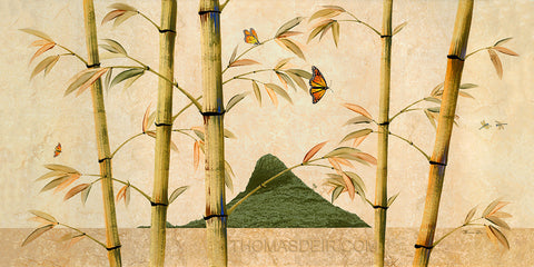 Bamboo Island giclee canvas prints