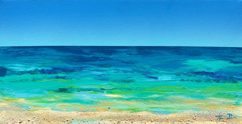 Beached 1 10x20 Painting