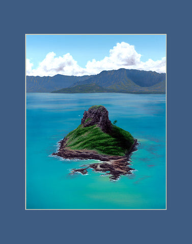 Chinamans Hat Hawaii art prints gift print