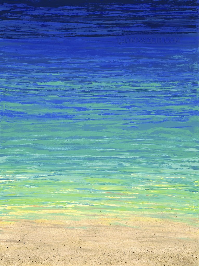 Depth of Blue 30x40 GW Painting