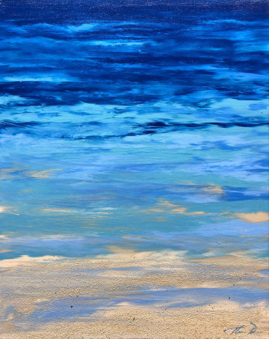 East Coast Blues 3 16x24 Painting