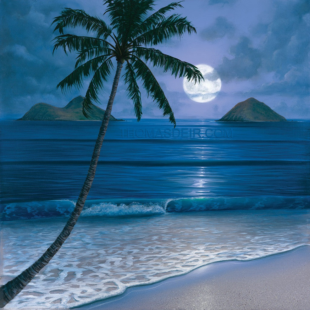 Full Moon Mokuluas Giclee
