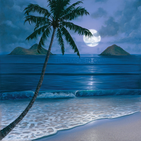 Full Moon Mokuluas Giclee