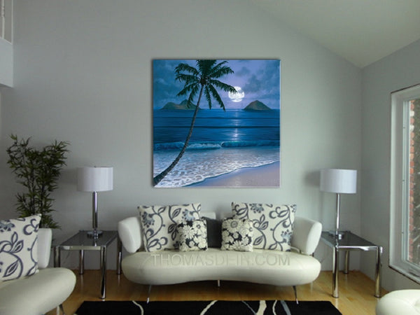 Full Moon Mokuluas Giclee