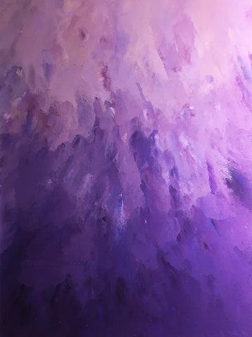 Jacaranda Purple by Hawaii Artist Thomas Deir