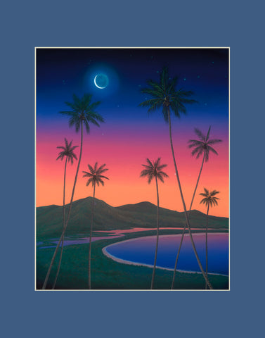 Kailua Twilight Hawaii art prints gift print